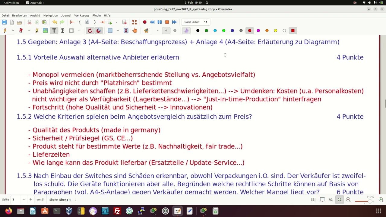 IT-Systemmanagement Ausbildung AP2 BaWü 2022 Topologie
