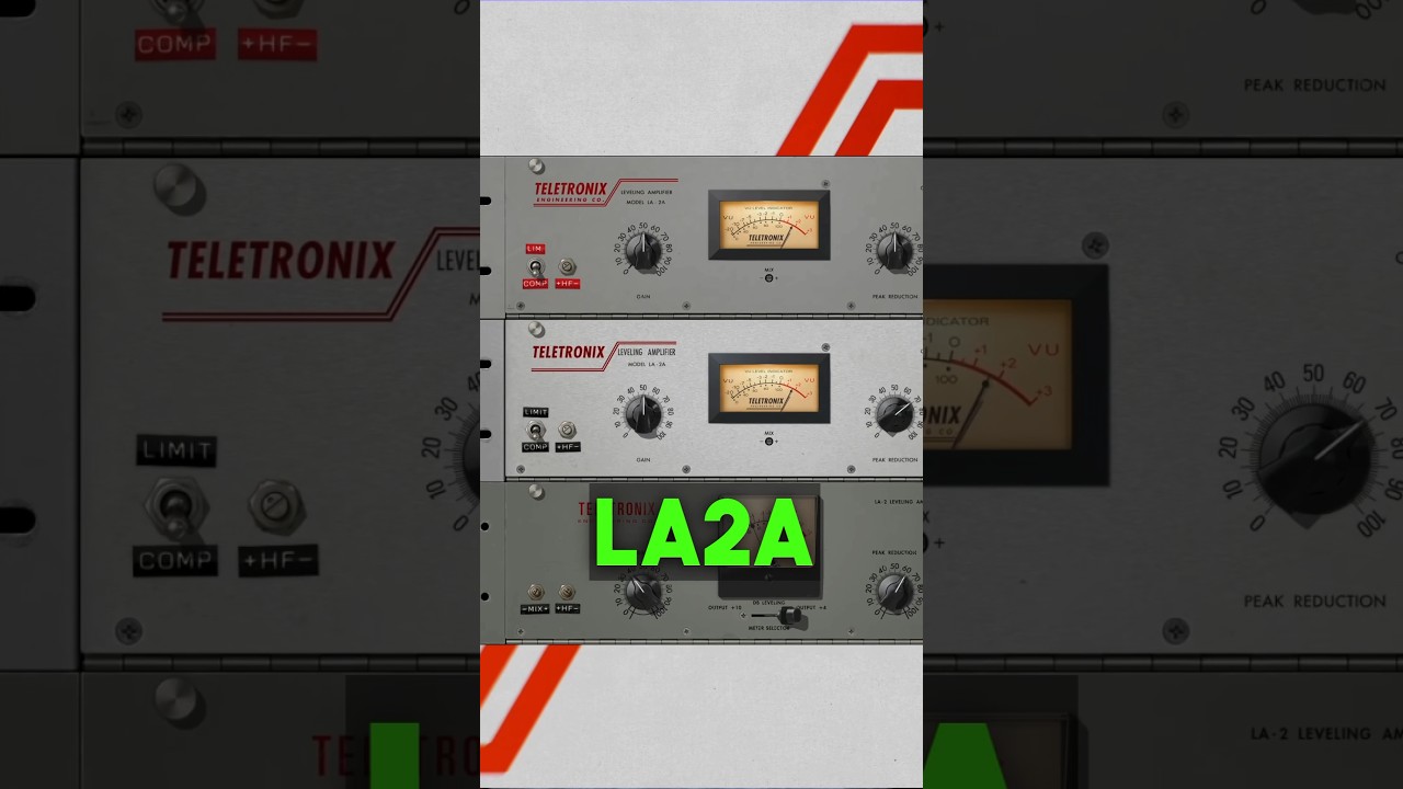 Mastering Vocal Compression with the LA2A: Step-by-Step Tutorial ๐ถ