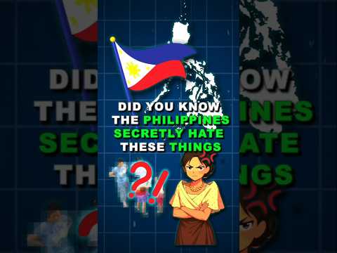 The Philippines Secretly Hate these things?!
