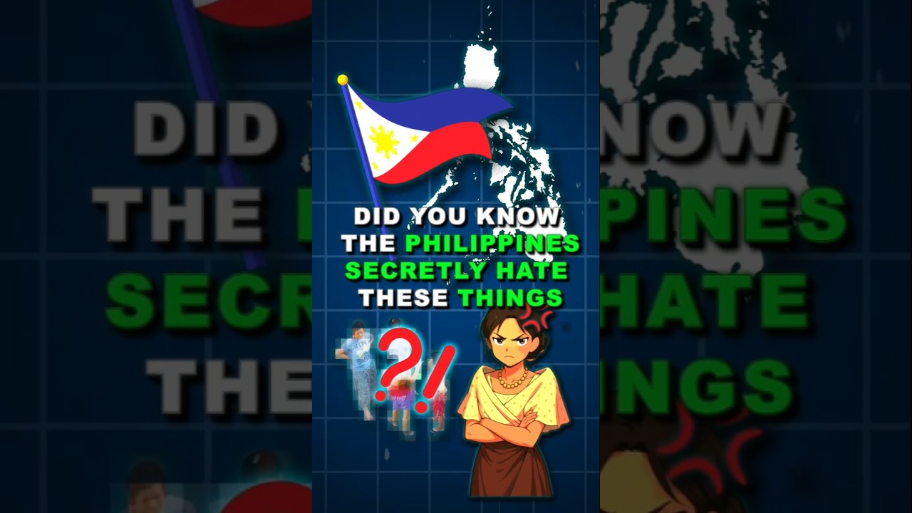 Philippines' Hidden Dislikes 🇵🇭