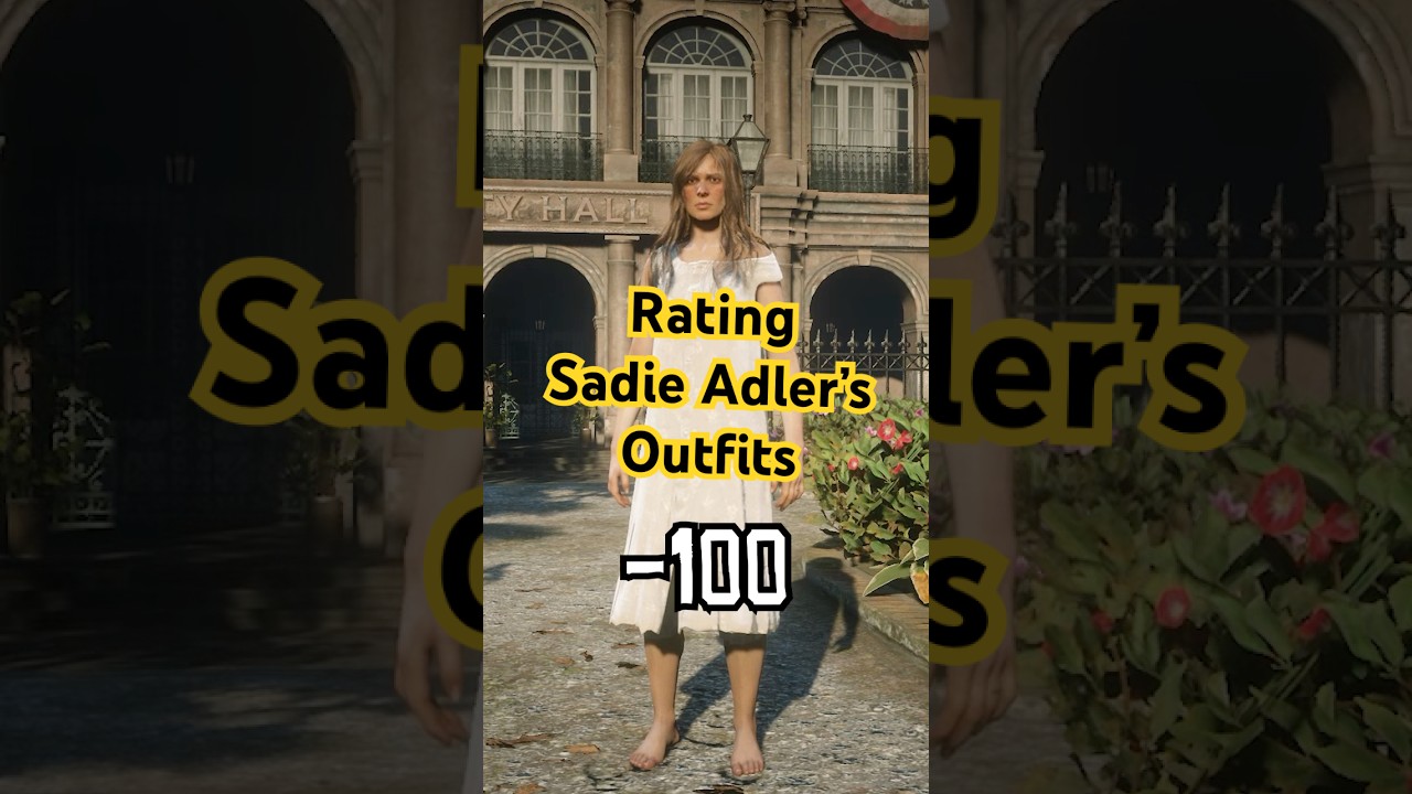 RDR2: Sadie Adler’s Best Outfits ⭐