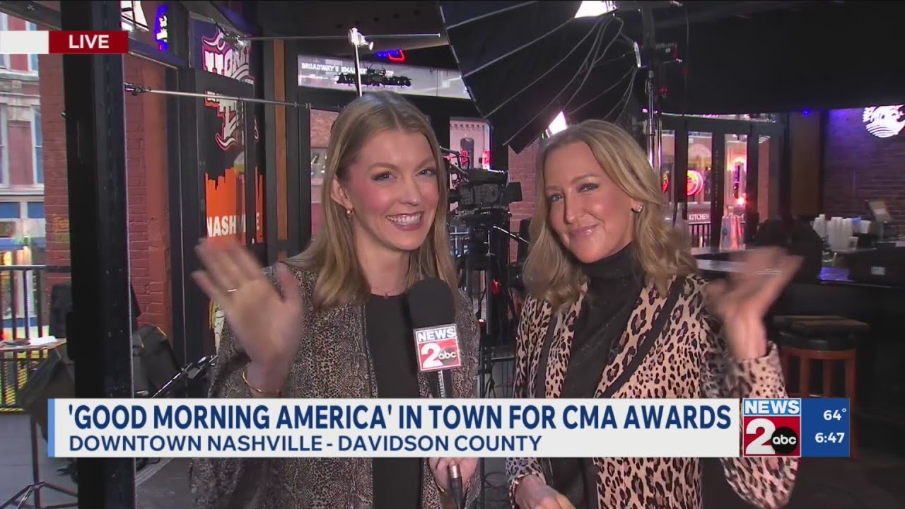 Lara Spencer Visits GMN 🎥