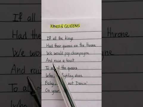 Ava Max - Kings & Queens (Lyrics Music 2021)