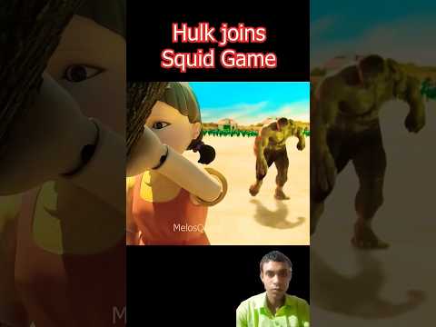 Hulk join quiz game 🔥😂 #shorts #movie #hulk #marvel #avengers #film #squidgame #funny #shortvideo