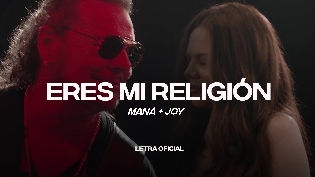 Maná + Joy - Eres Mi Religión (Lyric Video) 🎶