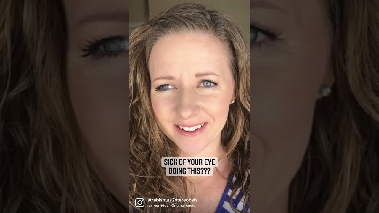 Living with an eye turn is optional. Let me help you fix yours. Www.StrabismusSolutions.com