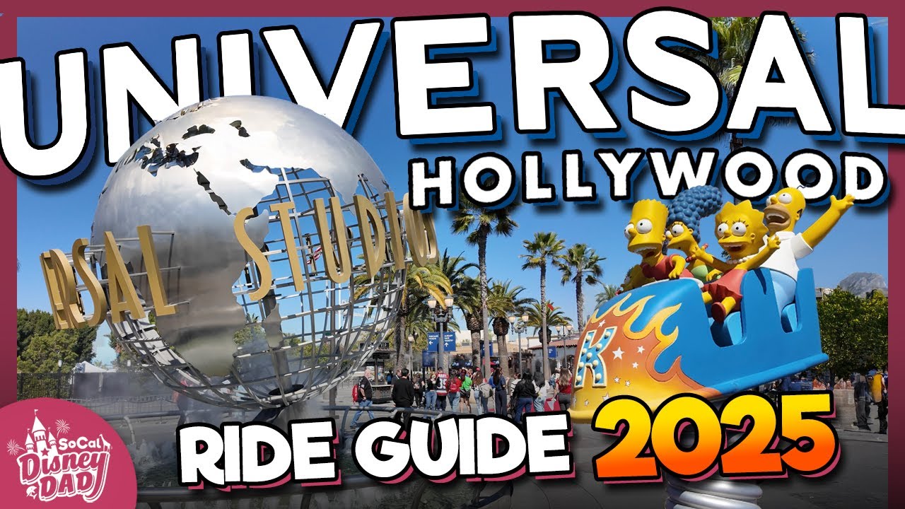 Universal Studios Hollywood Rides 2025: Complete Guide to All 13 Attractions 🎢