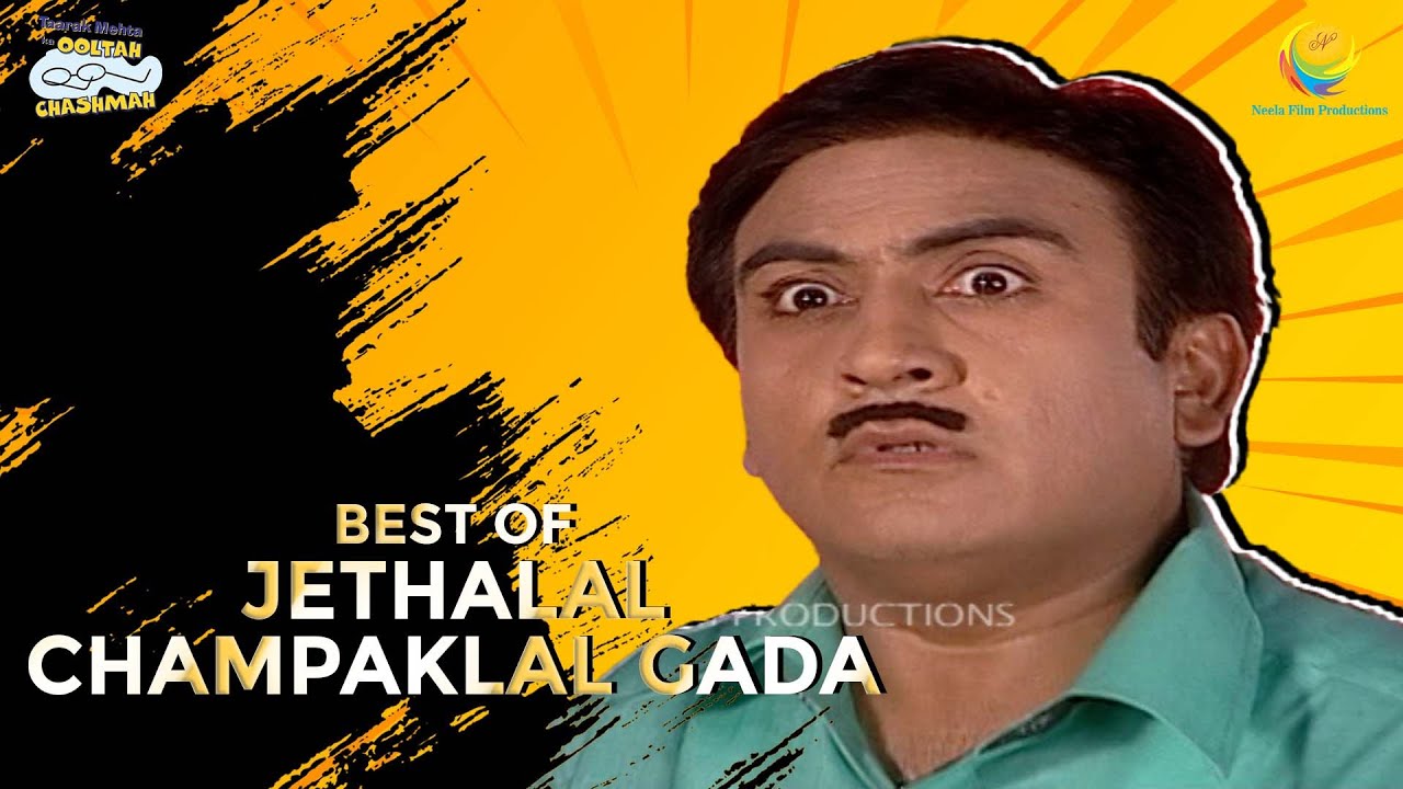 Top Hilarious Jethalal Moments | Taarak Mehta Ka Ooltah Chashmah 😂