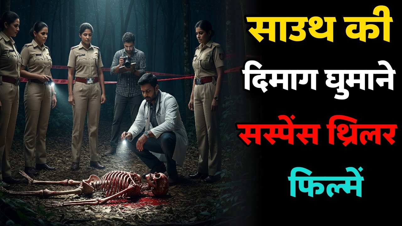 Best South Suspense & Crime Thriller Movies Dubbed in Hindi 🎬