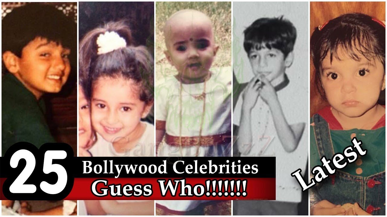 Can You Identify These Bollywood Celebrities From Childhood Photos? 🧒✨