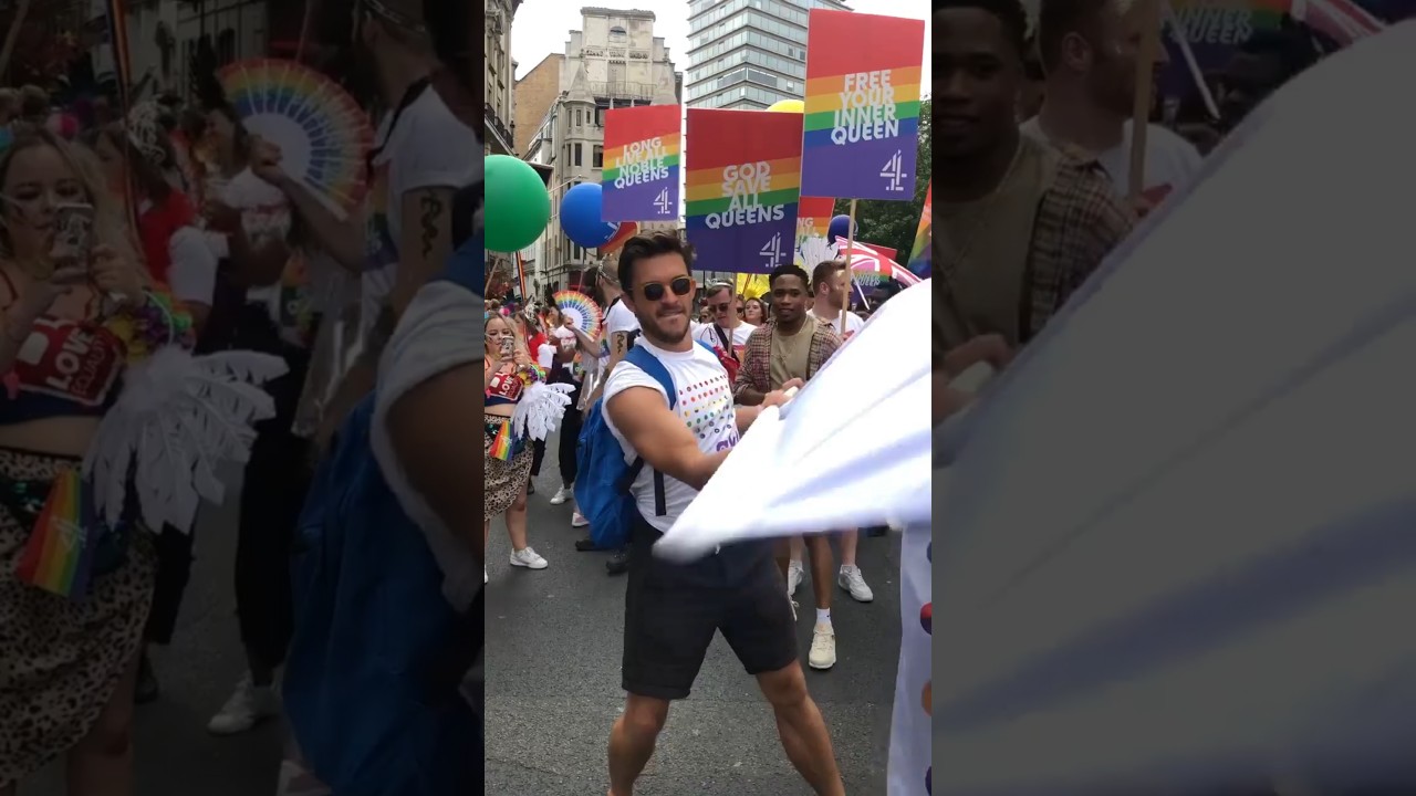 Jonathan Bailey at London Pride 2025 🌈