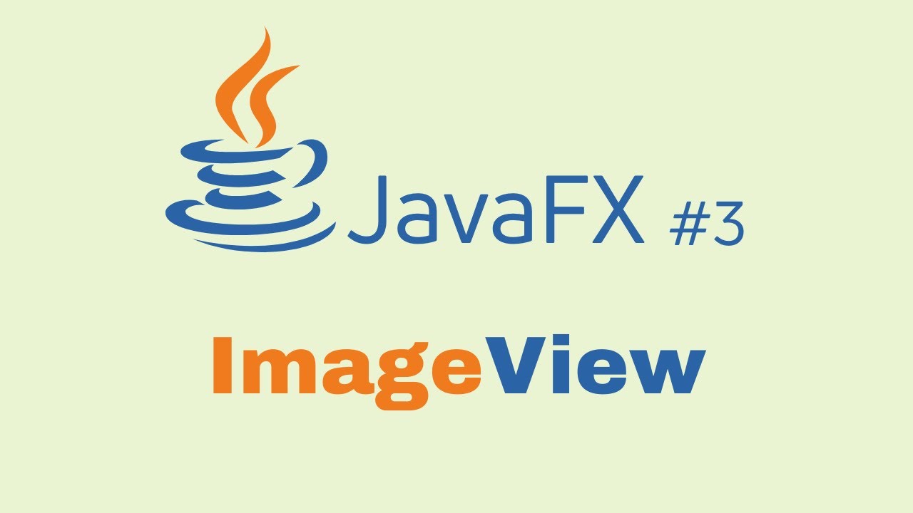 JavaFX & Scene Builder Beginner Course: ImageView ๐ธ