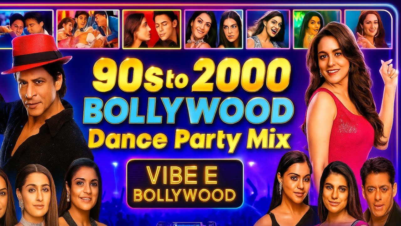 90s & 2000s Bollywood Mashup 🎶 | Retro Party Anthem