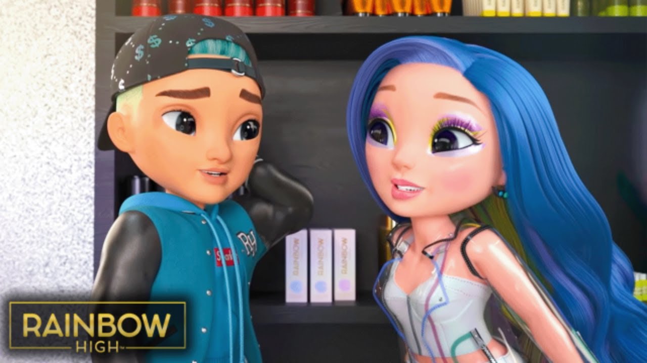 Amaya's Crush on River | Rainbow High S1E15 😊