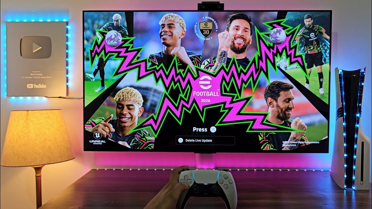 Efootball 2026 Gameplay on PS5 PRO in 4K HDR