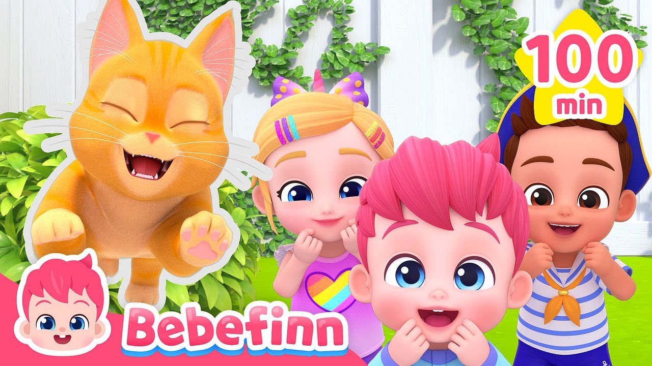 Bebefinn House with Cat Boo 🐱 | Kids Songs & Rhymes
