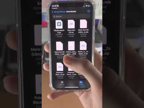 ANY iPhone How To Extract & Open ZIP File!