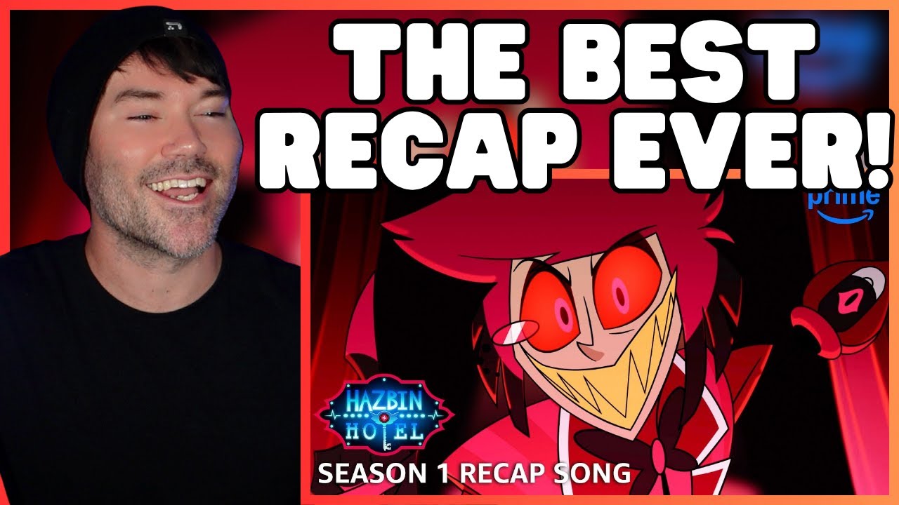 Epic Metal Vocalist Reacts to Alastor's Season 1 Recap Song from Hazbin Hotel ๐ถ