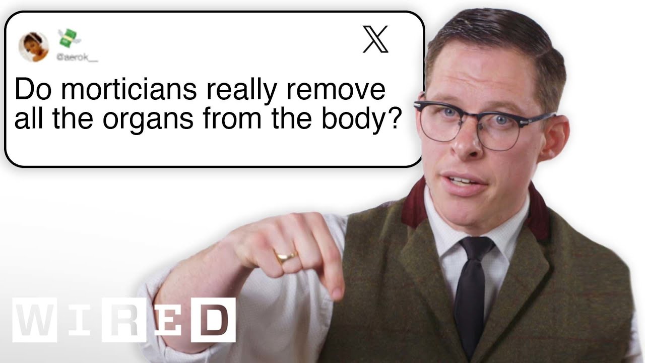 Mortician Addresses Additional Questions About Dead Bodies from Twitter | Tech Support | WIRED