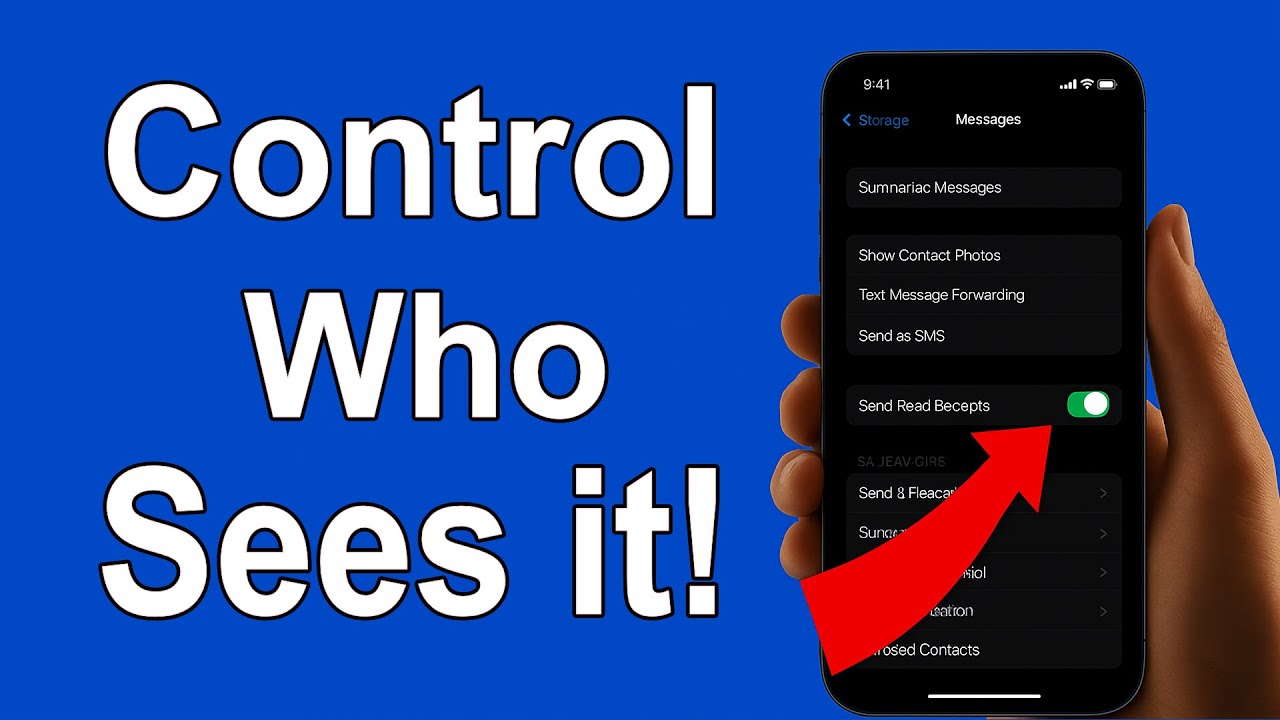How to Manage Read Receipts on iPhone: Control Who Sees Your Messages π±