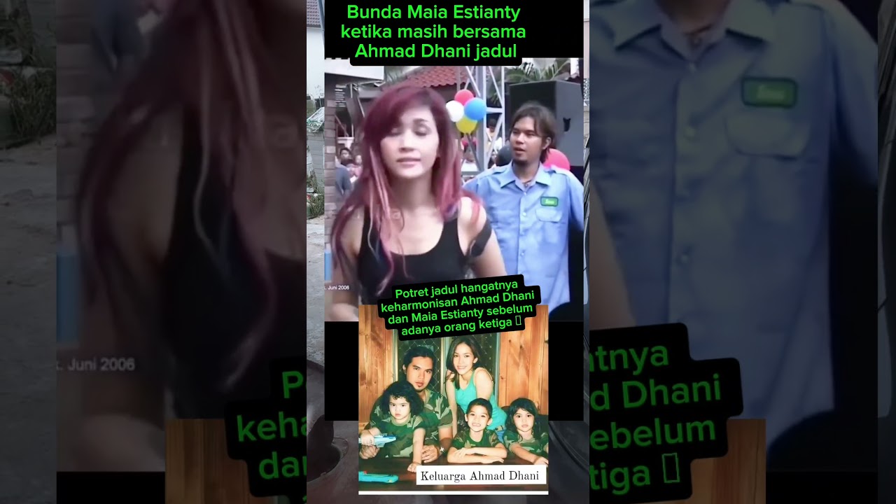 Maia Estianty & Ahmad Dhani Family Video 🎥