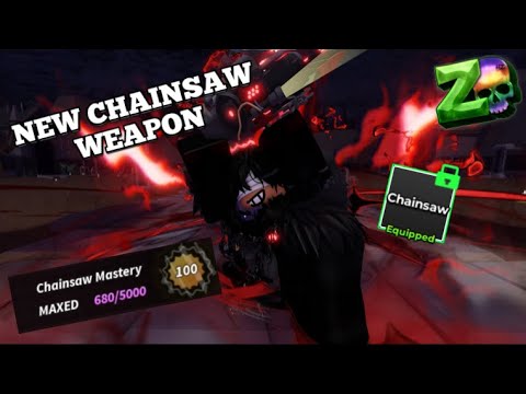 NEW Chainsaw MAX Mastery VS Reaper Raid Boss! | Hunty Zombies NEW Rebirth Update!
