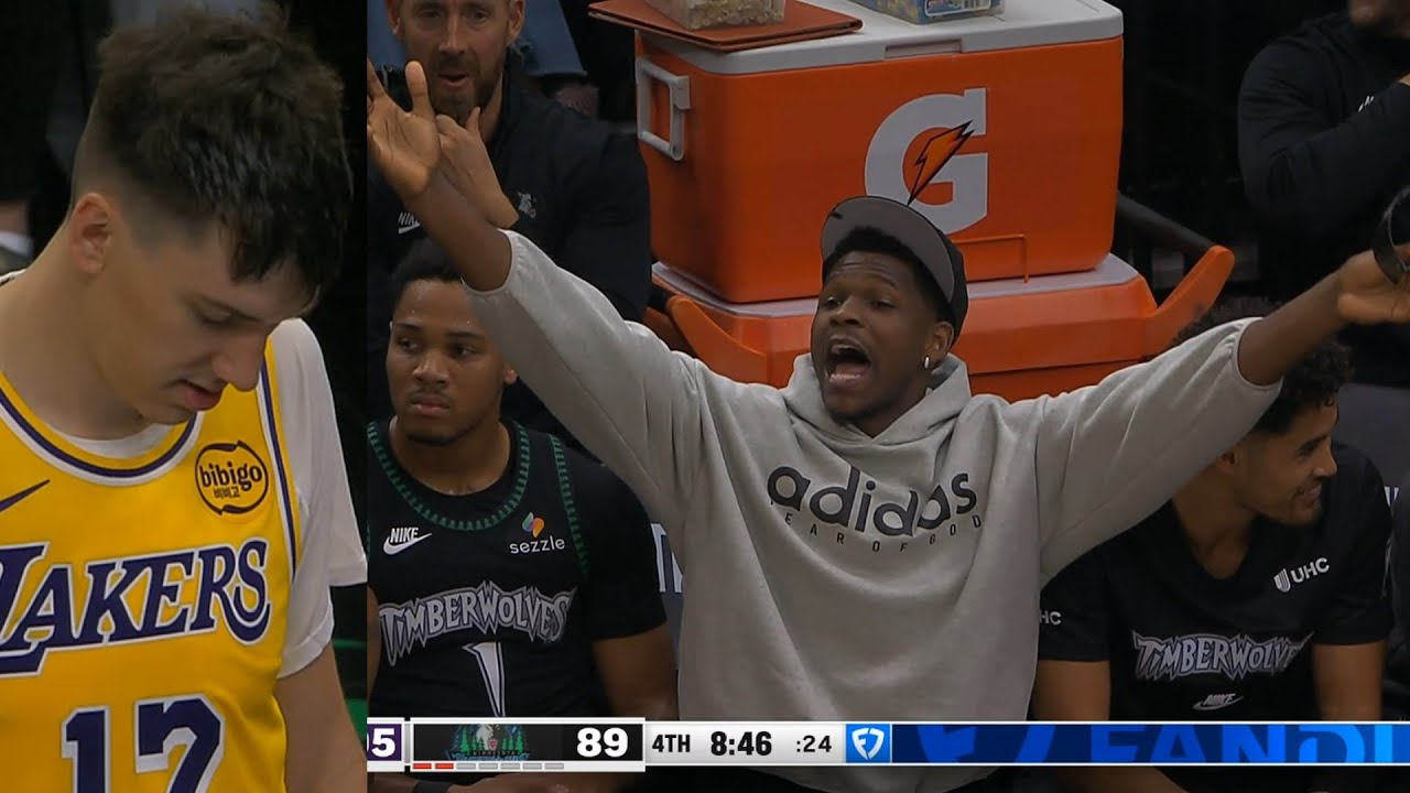 Anthony Edwards Responds to Fan's Question with a Hilarious 'I Don't Know' π