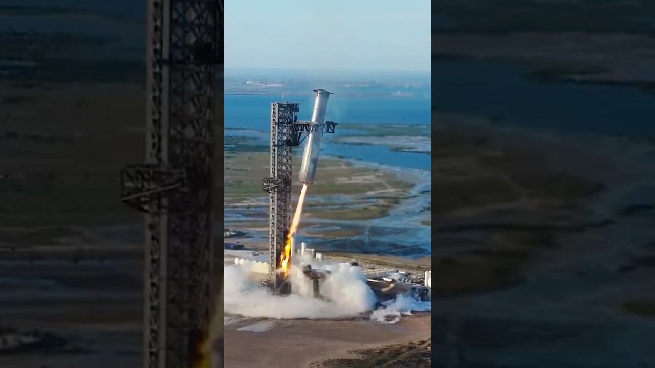 SpaceX Successfully Catches Starship Booster Mid-Air 🚀