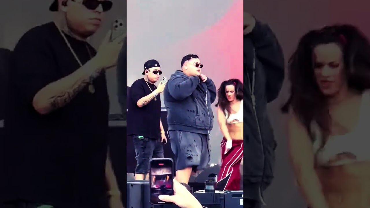 Gata Only - Live Performance 2025 🎤 | CrismjTypeBeat & Floyymenor