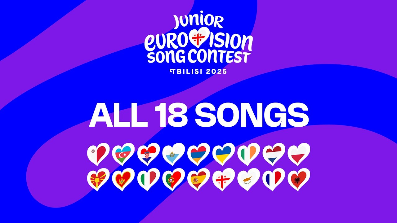 Junior Eurovision 2025: All 18 Songs 🎶