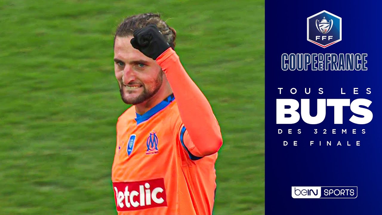 Buts des 32e de finale de la Coupe de France ⚽