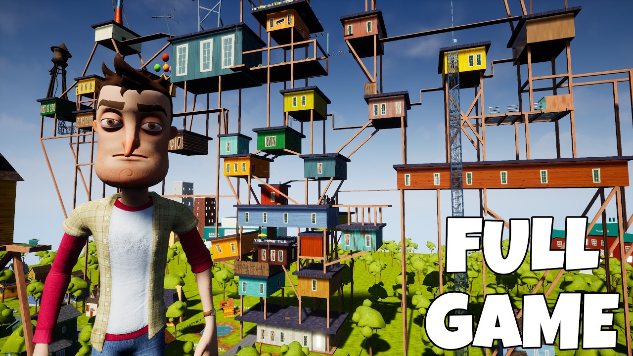 Hello Neighbor: The Neighbors House Full Walkthrough 🏡