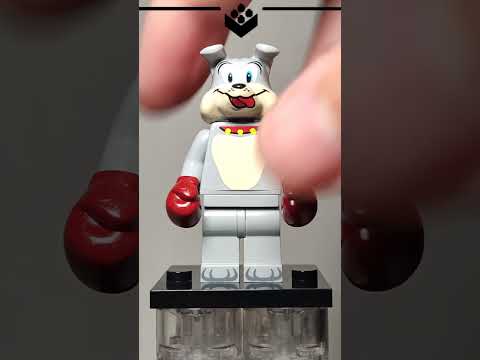 LEGO Tom and Jerry | Spike Bulldog | Unofficial Lego Minifigure #shorts #tomandjerry #cartoon #toys