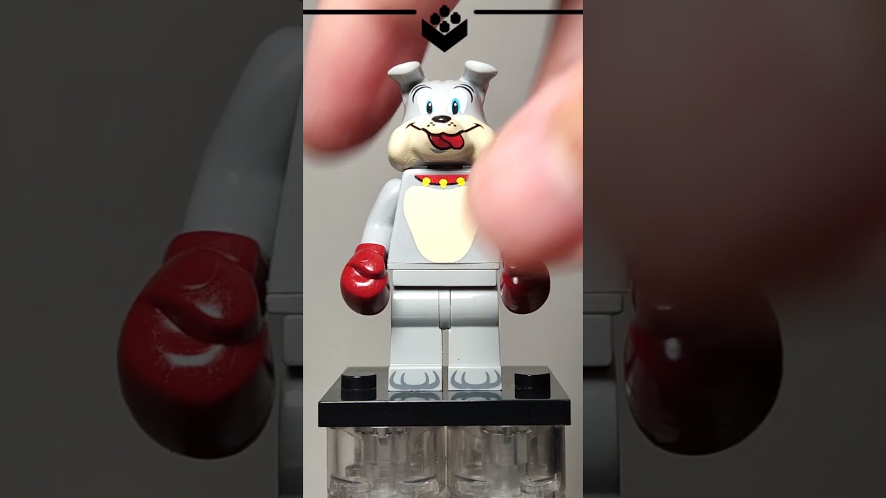 LEGO Tom and Jerry with Spike Bulldog | Unofficial Minifigure Showcase