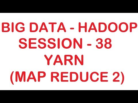 YARN (Map Reduce 2) - Big data - Hadoop Tutorial - Session - 38