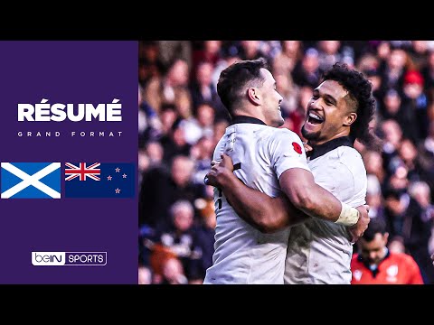 Résumé : Les ALL-BLACKS battent l'ECOSSE dans une FIN DE MATCH FOLLE !!