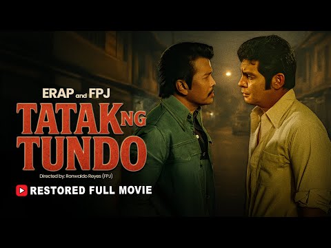 FPJ | Tatak ng Tundo (Full Movie) | Classic HD Filipino Action | Da King & Erap Estrada | Restored