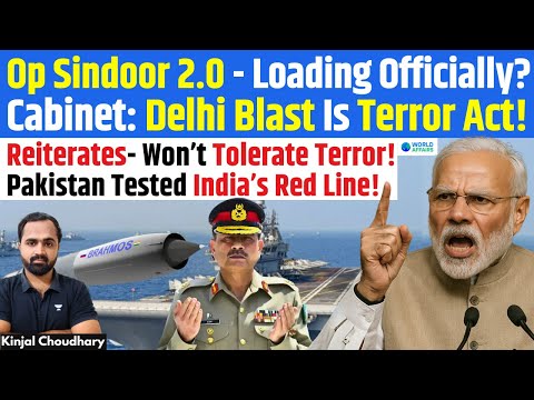 Op Sindoor 2.0? Cabinet Security Meet Declares Delhi Blast Terror Act, India Won’t Tolerate! Kinjal
