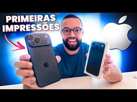 iPhone 17 Pro Max | UNBOXING e PRIMEIRAS IMPRESSÕES