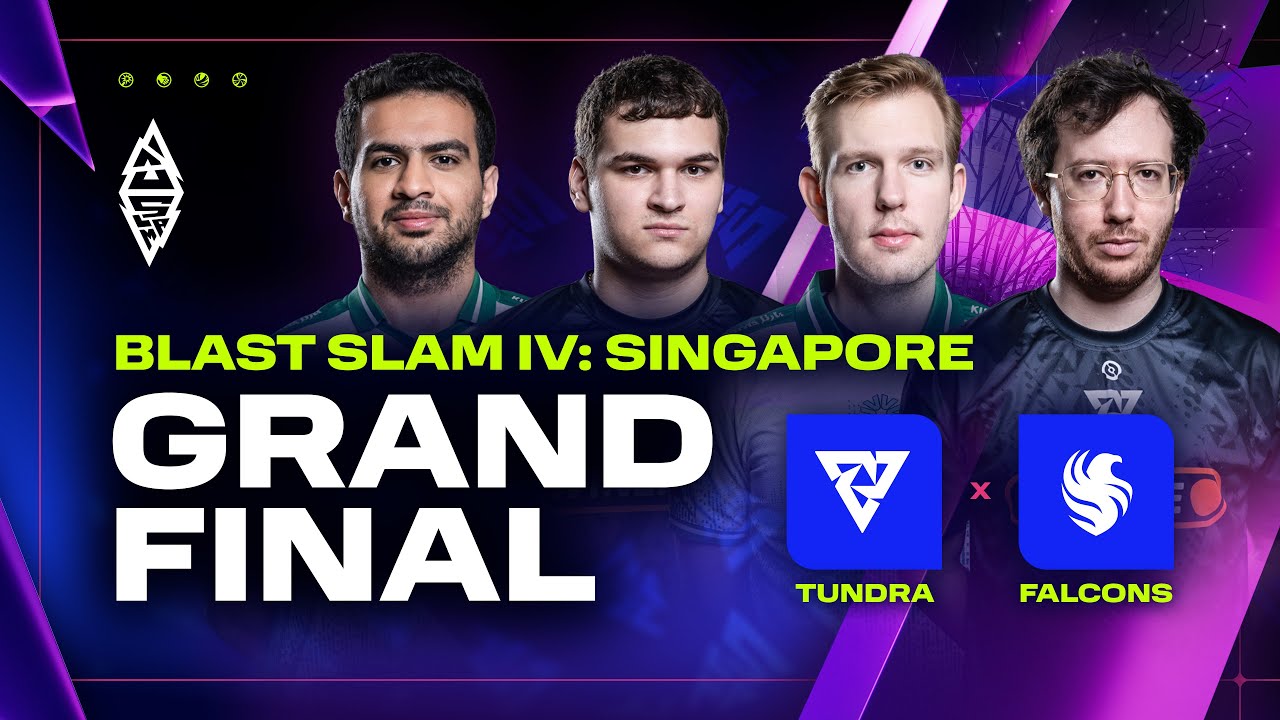 BLAST Slam IV Singapore Grand Final: Tundra vs Falcons 🎮