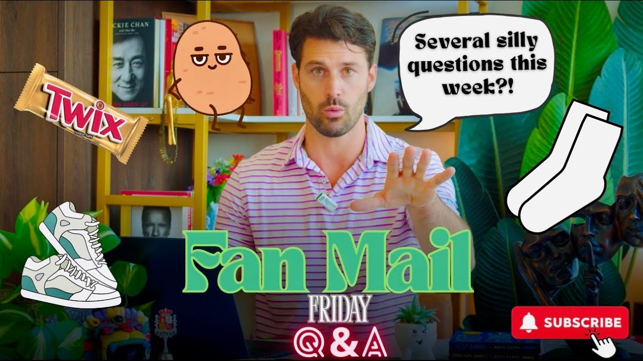 Fan Mail Friday! 🥳 Fun Questions About Food, Socks, and More!