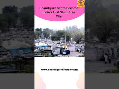 Chandigarh Set to Become India’s First Slum-Free City #chandigarh #chandigarhlifestyle #shorts #yt