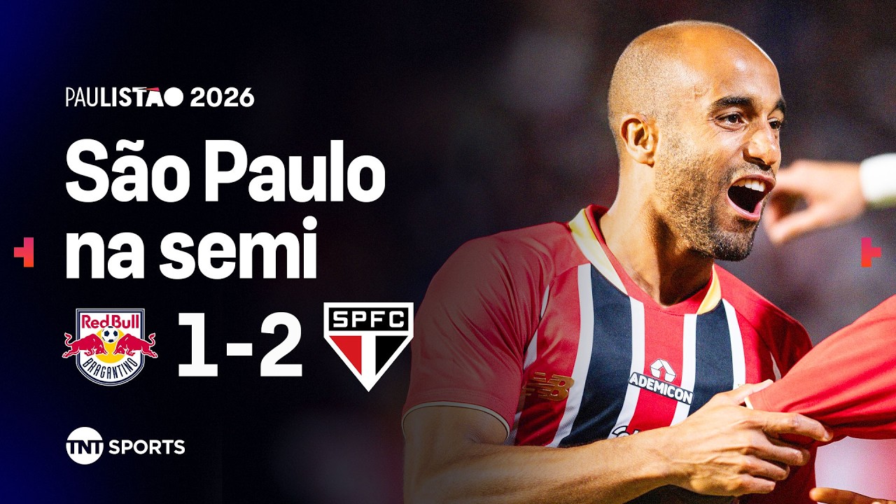 Lucas Moura Faz Gol Incrível e Rafael Salva no RB Bragantino vs São Paulo