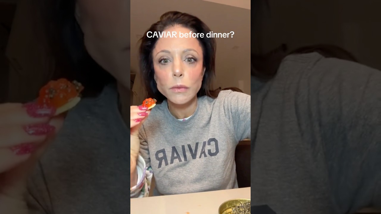 Surprising Caviar Appetizer Before Dinner 🥂