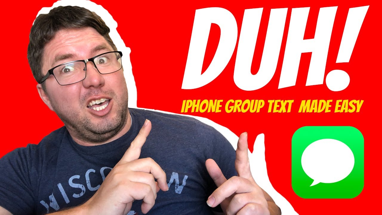 Create & Name Group Text on iPhone (2021) 📱