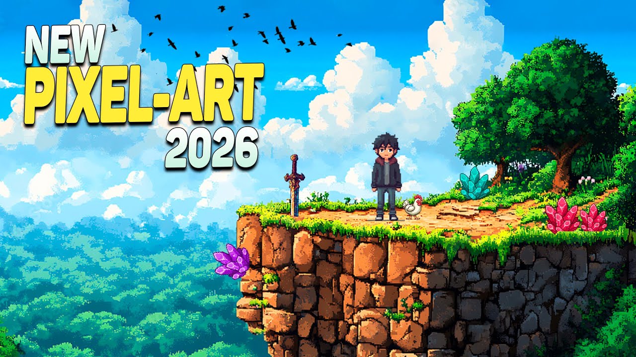 Top 40 Pixel-Art Games to Watch in 2026 🎮