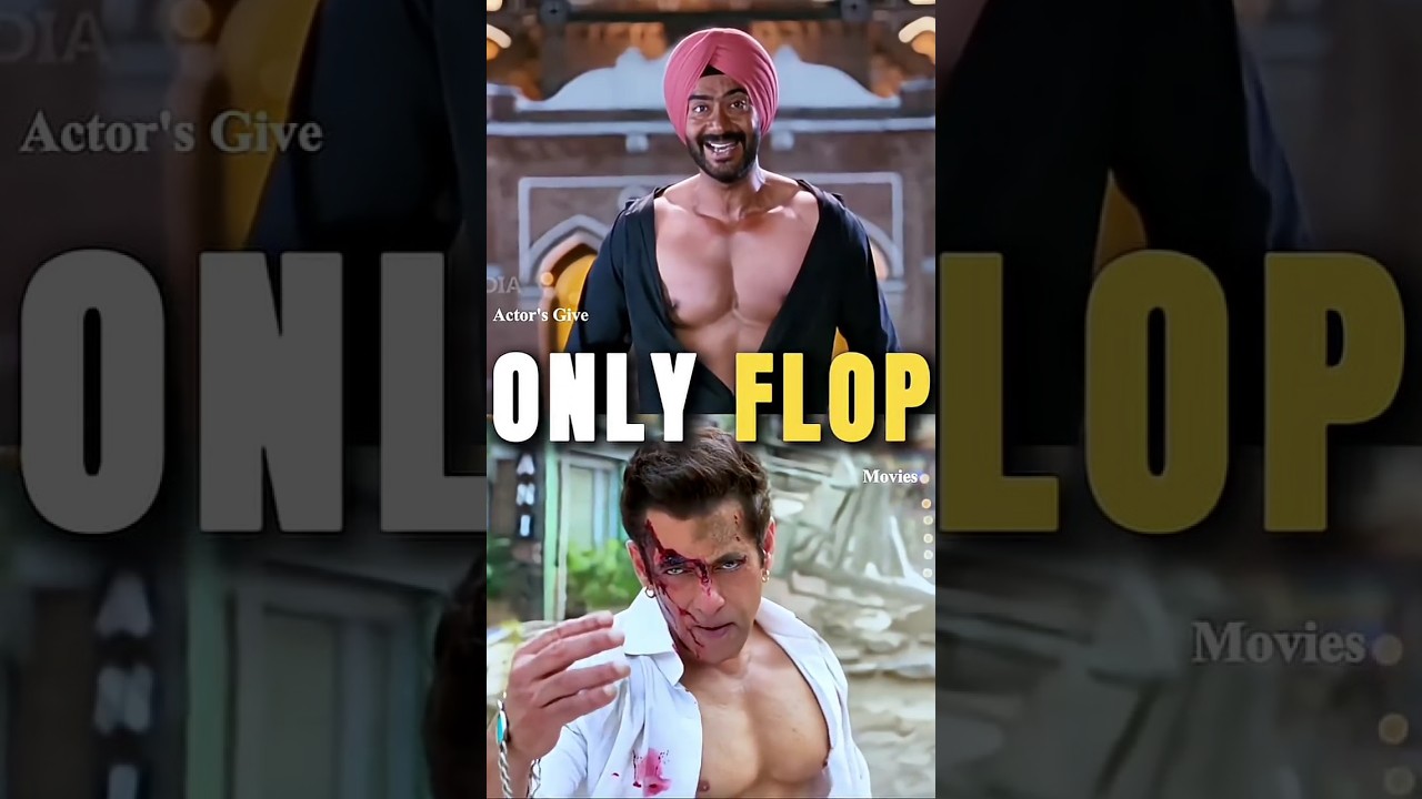 Actors Who Only Star in Flop Films 😔