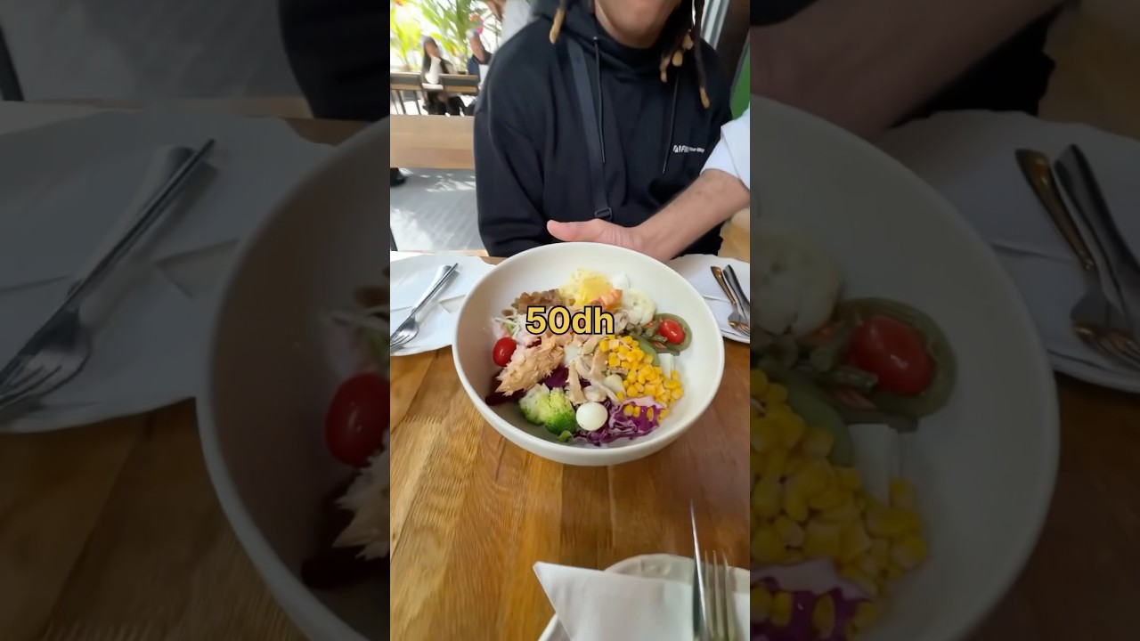 أفضل سلطة مقابل 50 درهم 🍴 استمتع بنكهات الشارع المميزة!