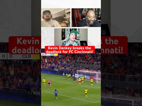 Kevin Denkey scores match winner in 78’ for FC Cincinnati vs. Columbus Crew in Game 1!