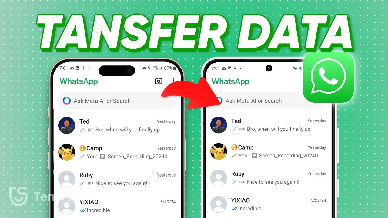 Transfer WhatsApp from iPhone to Android in 2026